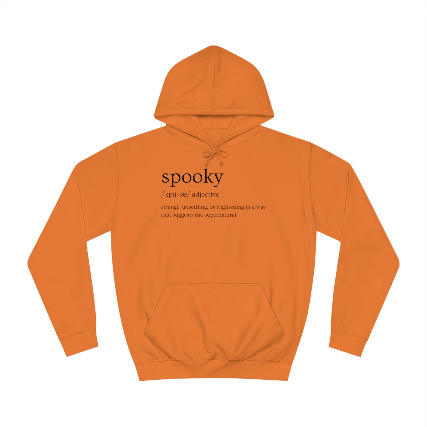 Definition of Spooky - Halloween Hoodie