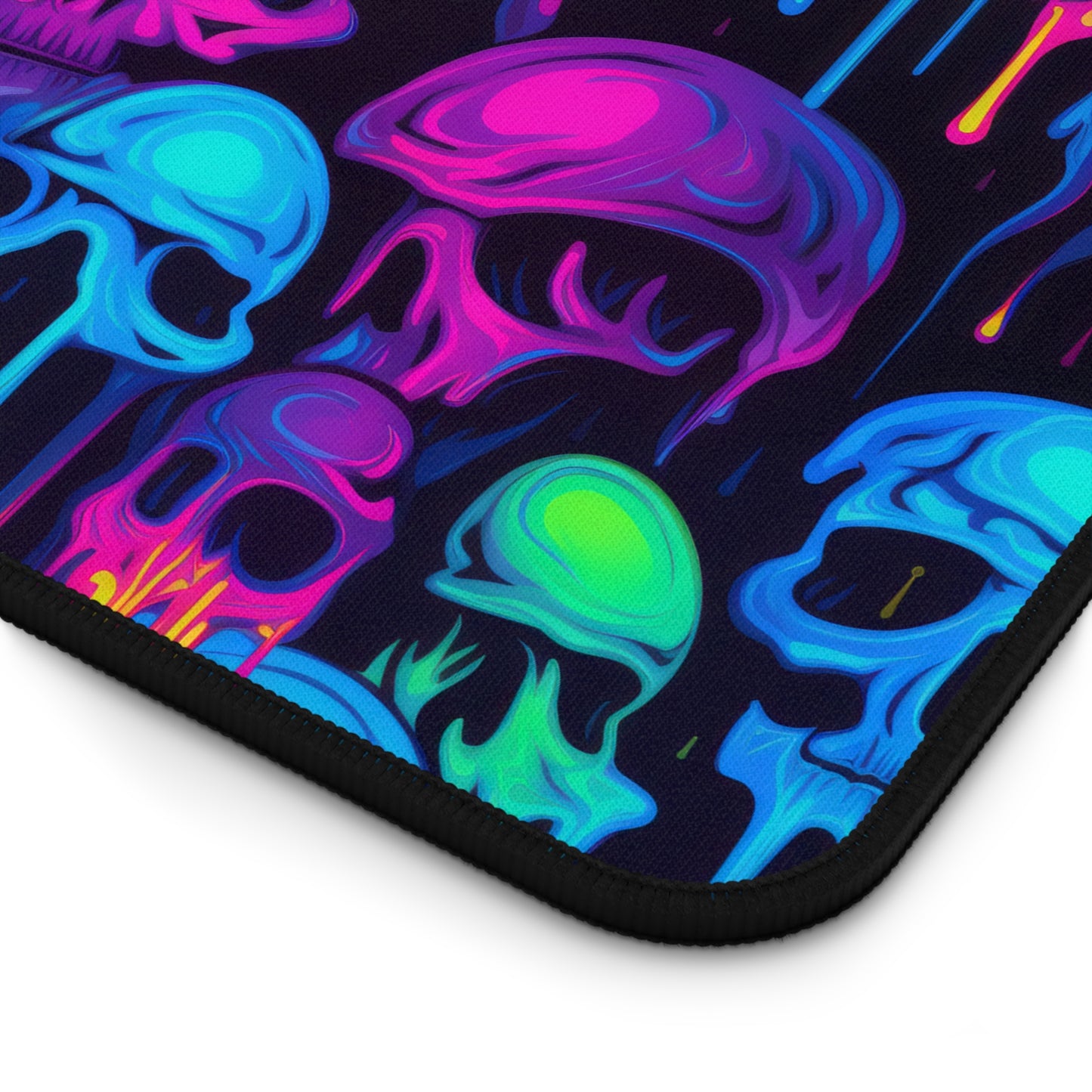 Neon Skulls - Desk Mat