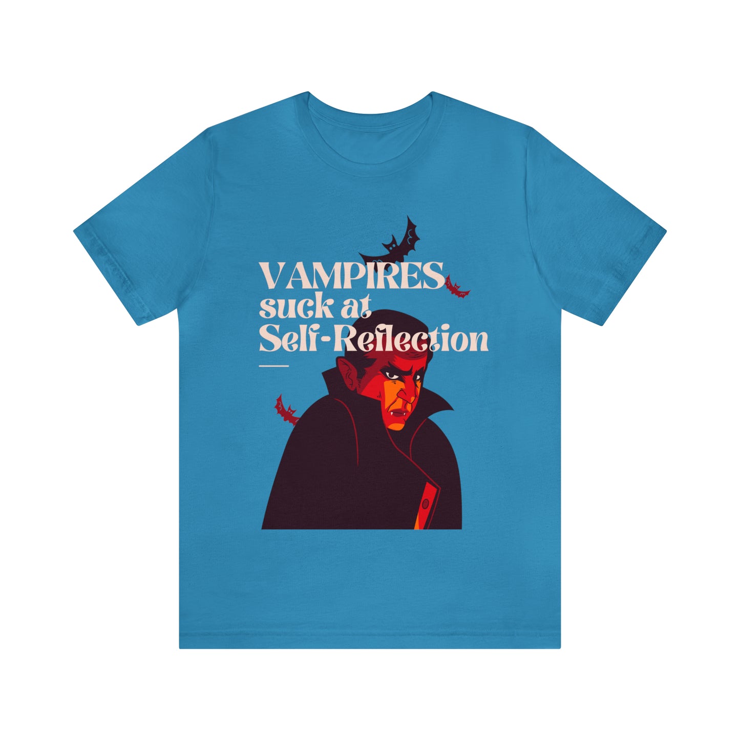 Vampires Suck at Self-Reflection - Halloween Tee