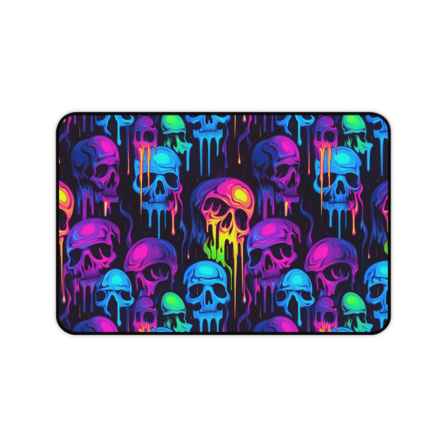 Neon Skulls - Desk Mat