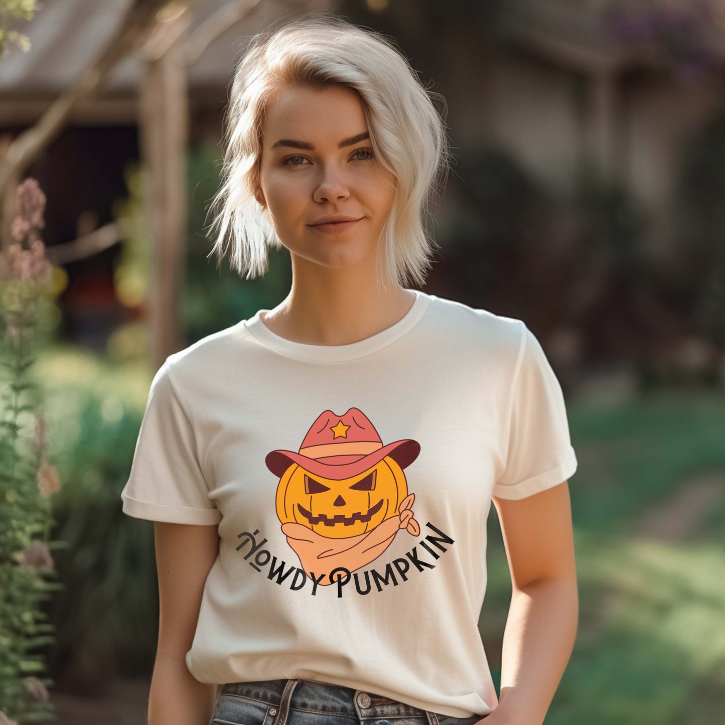 Howdy Pumpkin - Halloween Tee
