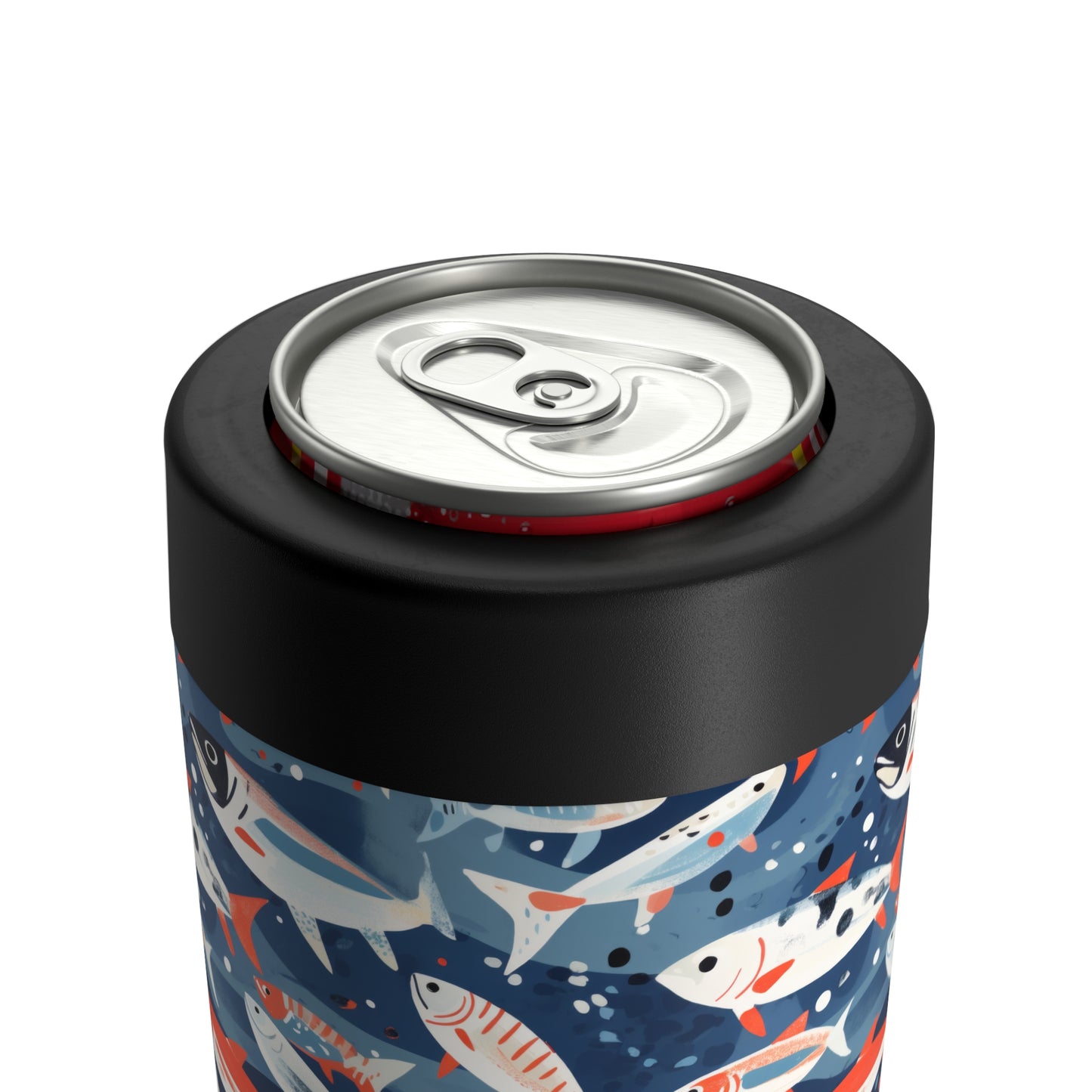 Fish - Insulated Can Cooler