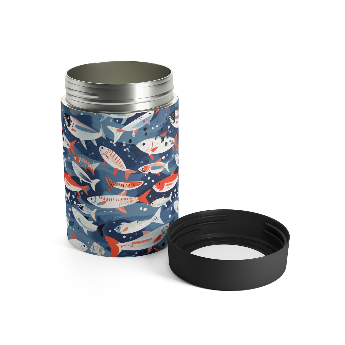 Fish - Insulated Can Cooler
