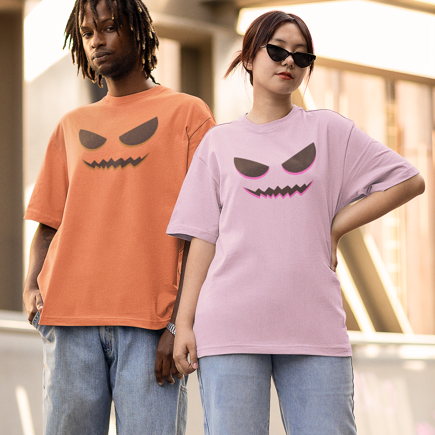 Jack-o-lantern - Premium Soft Halloween Tee