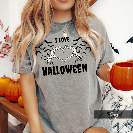 I Love Halloween - Premium Soft Halloween Shirt