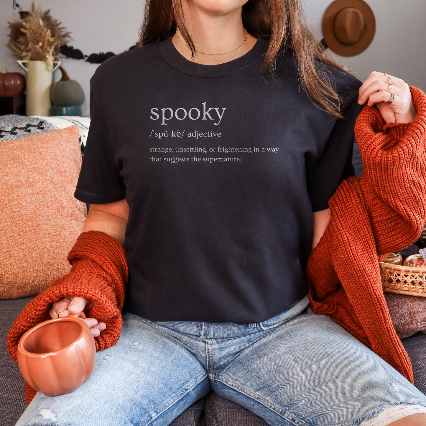 Spooky Defined - Premium Halloween Soft Tee