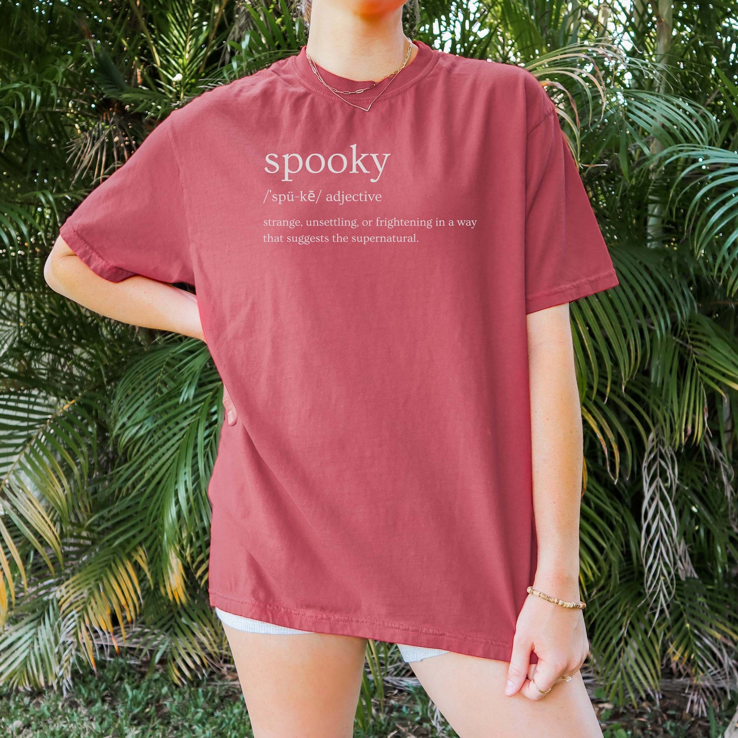 Spooky Defined - Premium Halloween Soft Tee