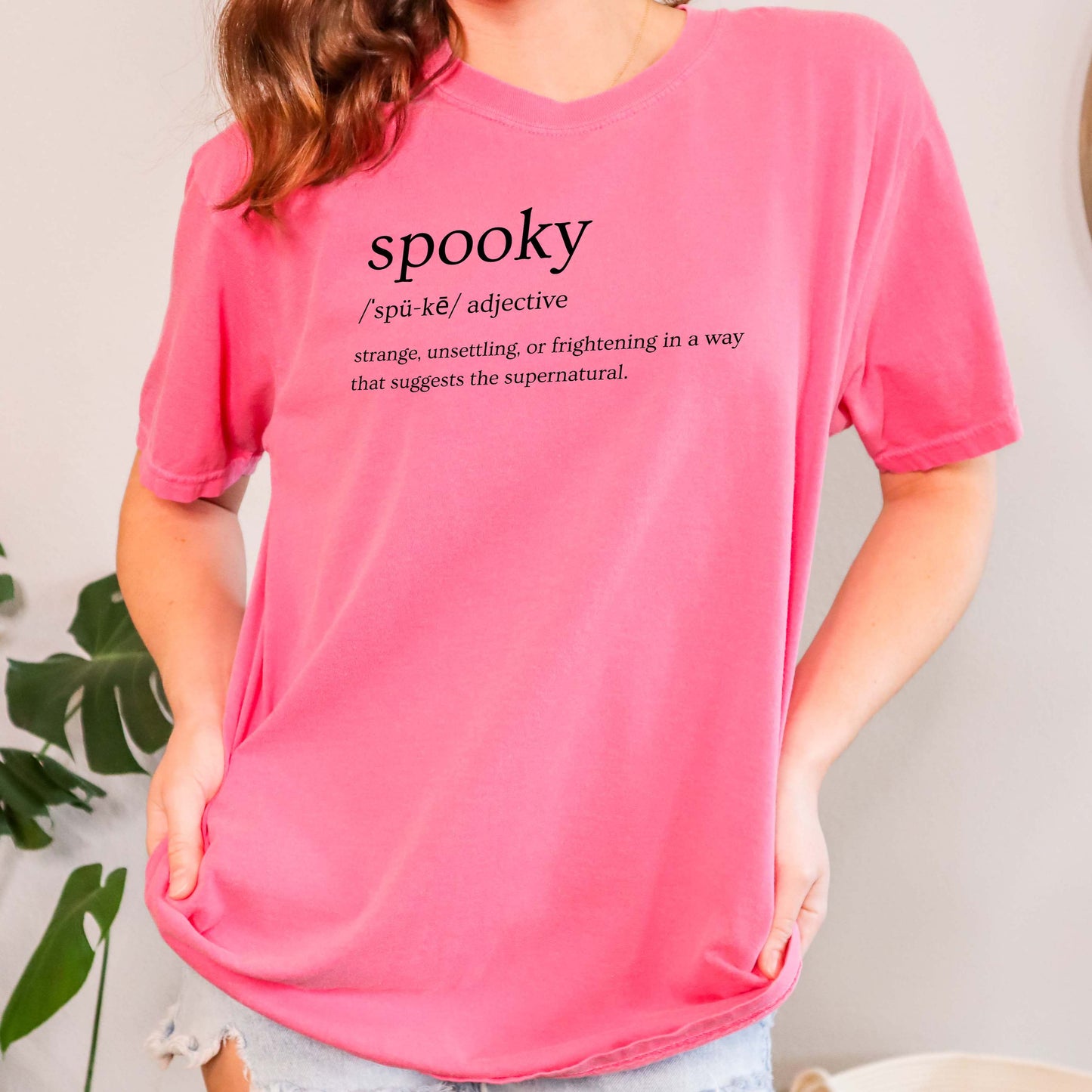 Spooky Defined - Premium Halloween Soft Tee